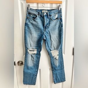 Madewell - The Perfect Vintage Jean in Denman Wash - size 27 / Petite